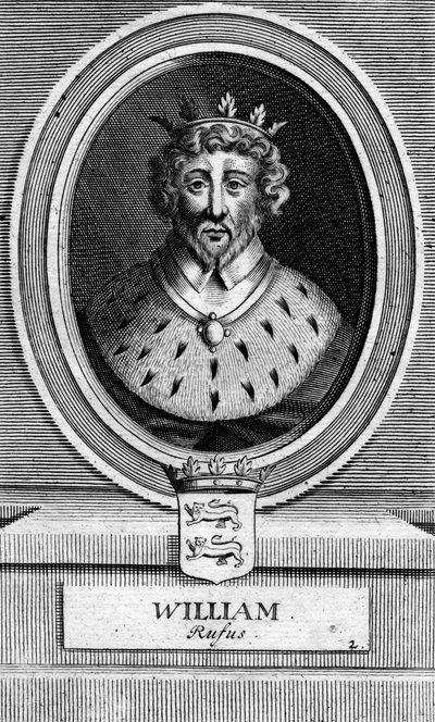 Englannin kuningas William II tekijältä Unbekannt