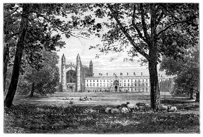 Kings College, Cambridge, 1900 tekijältä Unbekannt