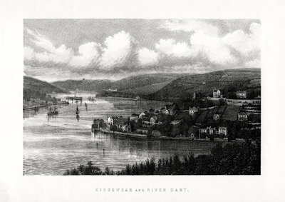 Kingswear ja Dart-joki, Etelä-Devon, 1896 tekijältä Unbekannt