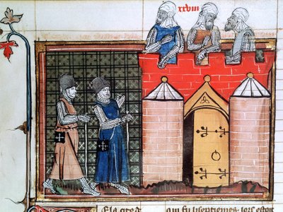 Temppeliritarit ennen Jerusalemia, 1099, 1300-luku tekijältä Unbekannt