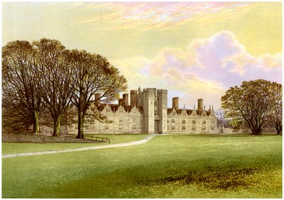 Knole, lähellä Sevenoaksia, Kentissä, Lord Sackvillen koti, vuodelta 1880 tekijältä Unbekannt