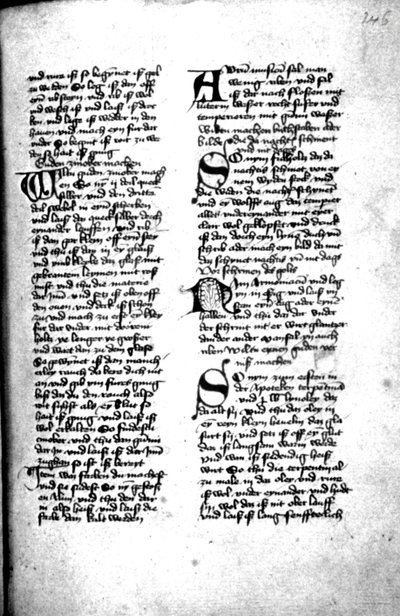 Kodex Berleburg [ehemals Bad Berleburg, Sayn-Wittgensteinsche Schloßbibl., Ms RT 2/6] tekijältä Unbekannt