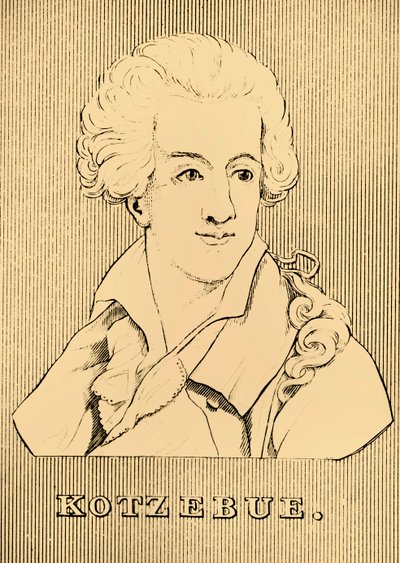 Kotzebue, 1761-1819, 1830. tekijältä Unbekannt