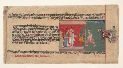 Krishna tuo sanansaattaja Akruran Nandan taloon...