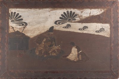 Kusunoki Masanari jäähyväiset ja Fei Smura Seiren, 19. rivi. tekijältä Unbekannt