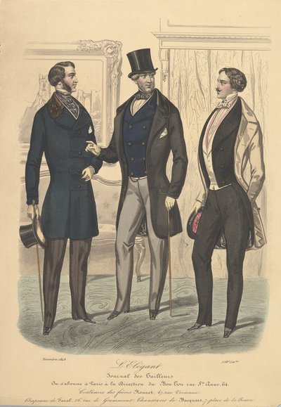 LElegant Journal of Tailorsista, 1848. tekijältä Unbekannt