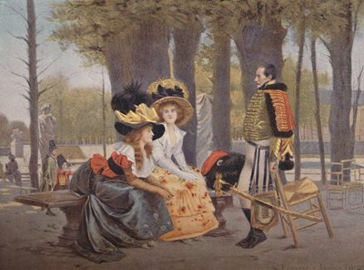 La Causerie. - Elämä Pariisissa vuosina 1793, 1896 tekijältä Unbekannt