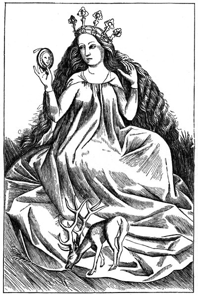The Damsel, 1466, 1870 tekijältä Unbekannt