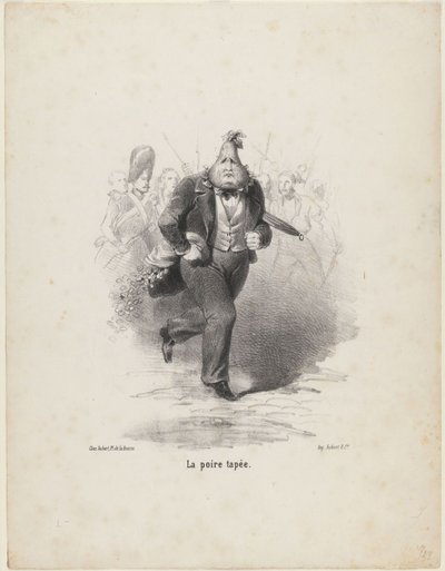 Tapped Pear, noin 1848 tekijältä Unbekannt