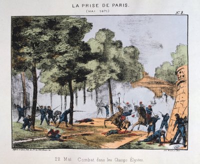 Pariisin valloitus, 22. toukokuuta 1871 tekijältä Unbekannt