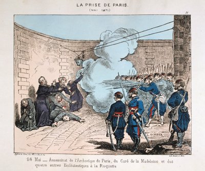 Pariisin valloitus, 24. toukokuuta 1871 tekijältä Unbekannt