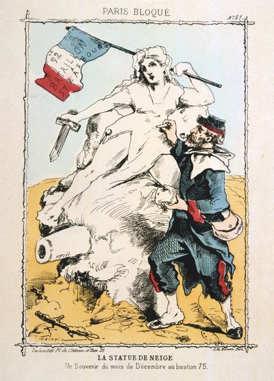 Lumipatsas, 1870-1871 tekijältä Unbekannt