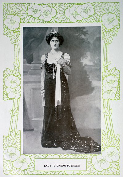Lady Dickson-Poynder, 1901 tekijältä Unbekannt