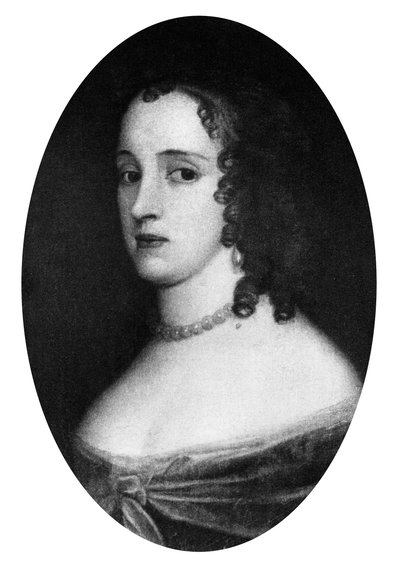 Lady Jane Lane, englantilainen Stuart-uskollinen, 1907 tekijältä Unbekannt