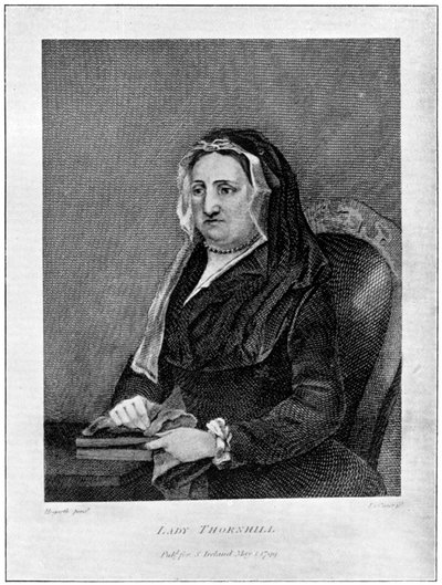 Lady Thornhill, 1799 tekijältä Unbekannt