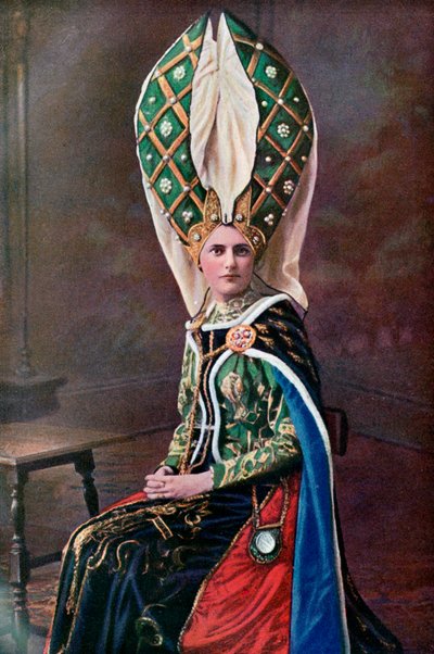 Ladysin päähine, 1450-1470, 1910 tekijältä Unbekannt