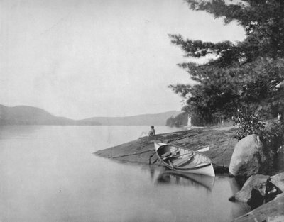 Lake George, 1800-luku tekijältä Unbekannt
