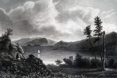 Lake George, New York, 1855 tekijältä Unbekannt