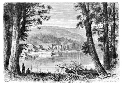 Hakonejärvi, 1890 tekijältä Unbekannt