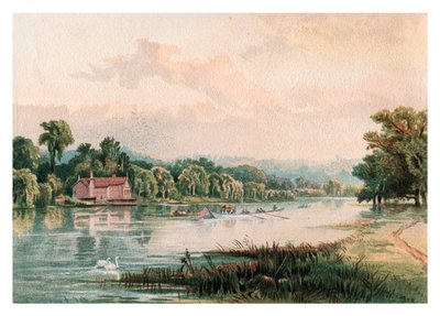 Lake Virginia Waterissa, 1880 tekijältä Unbekannt