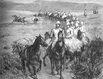 Lancers Returning from a Foray, c1880 tekijältä Unbekannt