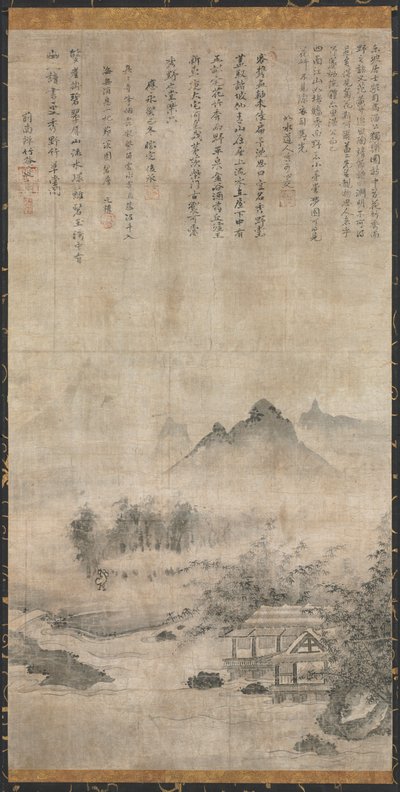 Maisema, c. 1414. tekijältä Unbekannt