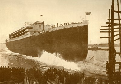 Orama Orient -linjan lanseeraus, 20 000 tonnia, 1930. tekijältä Unbekannt