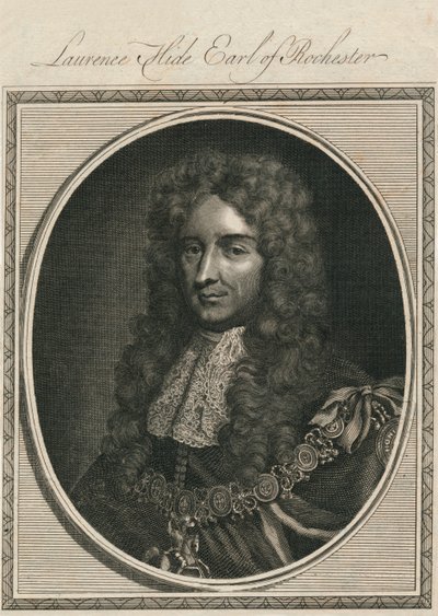Laurence Hide Earl of Rochester, 1785. tekijältä Unbekannt