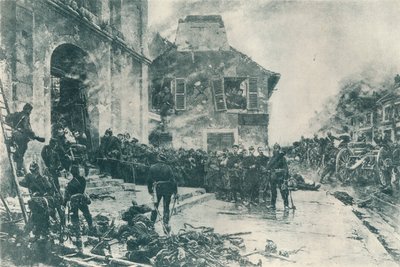 Le Bourget, 1870, 1884 tekijältä Unbekannt