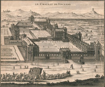 Chateau de Vincennes, 1723. tekijältä Unbekannt