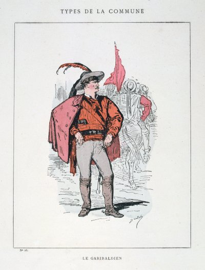 Garibaldian, Pariisin kommuuni, 1871. tekijältä Unbekannt