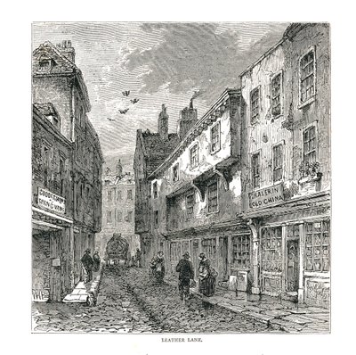 Leather Lane, 1878 tekijältä Unbekannt