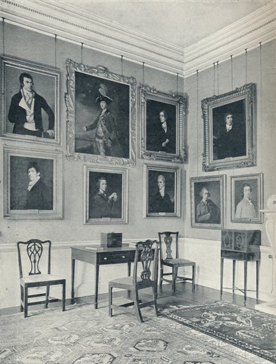 Muotokuvien jättäminen salongiin, 1926 tekijältä Unbekannt