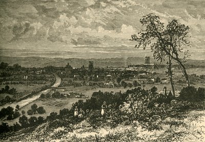 Leeds 1700-luvun alkupuolella, 1898. tekijältä Unbekannt