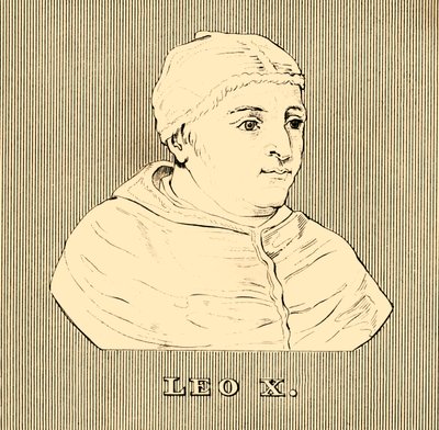Leo X, 1475-1521, 1830. tekijältä Unbekannt