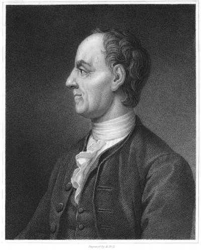 Leonhard Euler 1707-1783, sveitsiläinen matemaatikko, 1835 tekijältä Unbekannt
