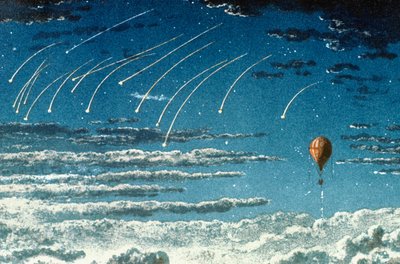 Leonidin meteorisuihku, 1870 tekijältä Unbekannt