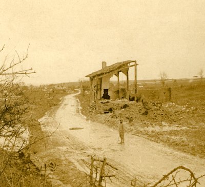Les Hurlus, Pohjois-Ranska, c1914-c1918 tekijältä Unbekannt