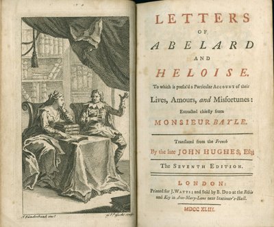 Abelardin ja Heloisen kirjeet, 1743 tekijältä Unbekannt