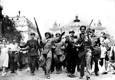 Pariisin vapauttaminen, 25. elokuuta 1944 tekijältä Unbekannt