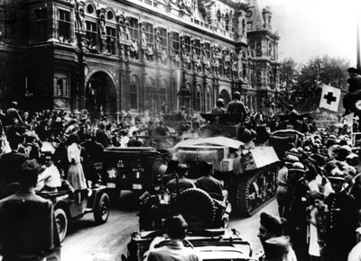 Pariisin vapauttaminen, 25. elokuuta 1944 tekijältä Unbekannt