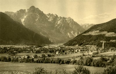 Lienz ja Spitzkofel, Tiroli, Itävalta, 1935. tekijältä Unbekannt