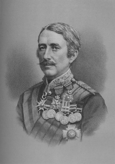 Kenraaliluutnantti Sir Garnet Joseph Wolseley, brittiläinen sotilas, 1882 1883 tekijältä Unbekannt