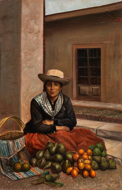 Lima Woman, n. 1890-1892. tekijältä Unbekannt