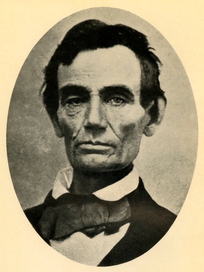 Lincoln, 1858, 1930. tekijältä Unbekannt