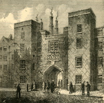 Lincolns Inn Gate, Chancery Lane, 1881. tekijältä Unbekannt