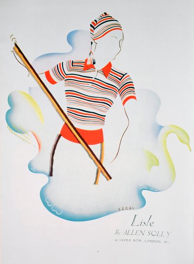 Allen Sollyn Lisle, muotimainos, 1937 tekijältä Unbekannt
