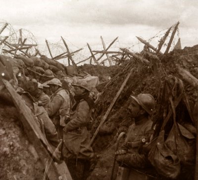 Kuunteluposti, etulinja, c1914-c1918 tekijältä Unbekannt