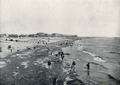 Littlehampton - Melontaa matalassa vedessä, 1895 tekijältä Unbekannt