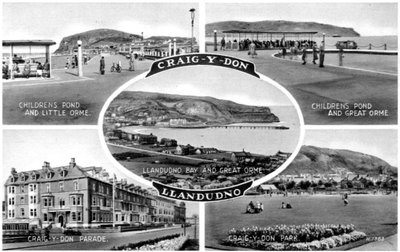 Llandudno, 1900-luku tekijältä Unbekannt